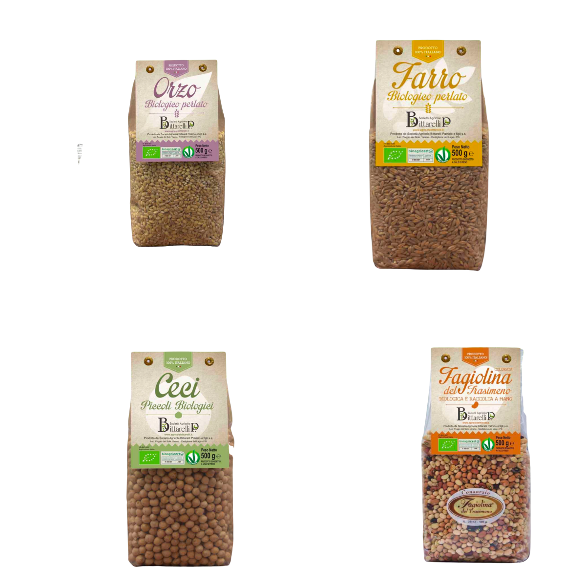 Crea la tua Cassetta con Cereali e Legumi BIO