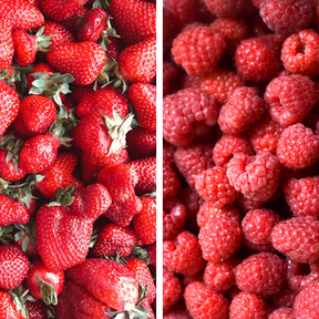 Cassetta Mista BIO Fragole e Lamponi
